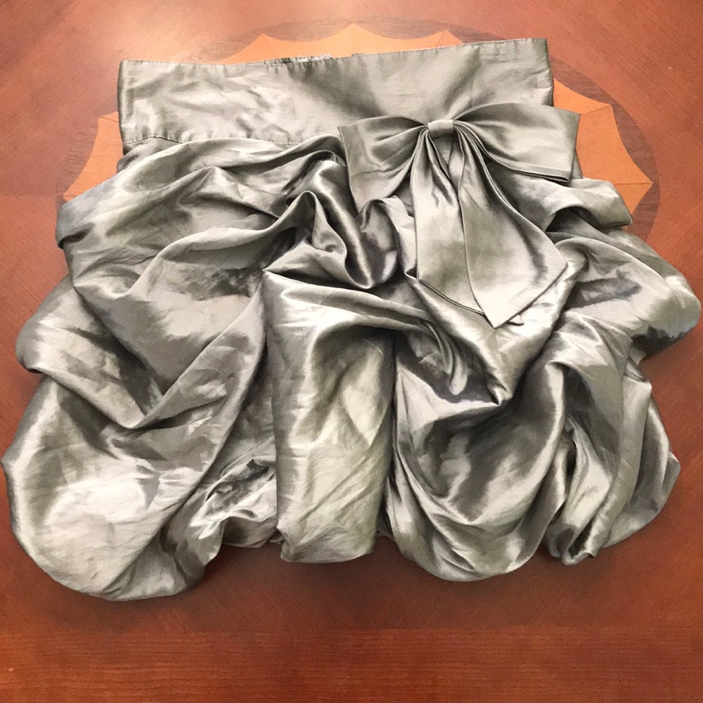 Silver skirt